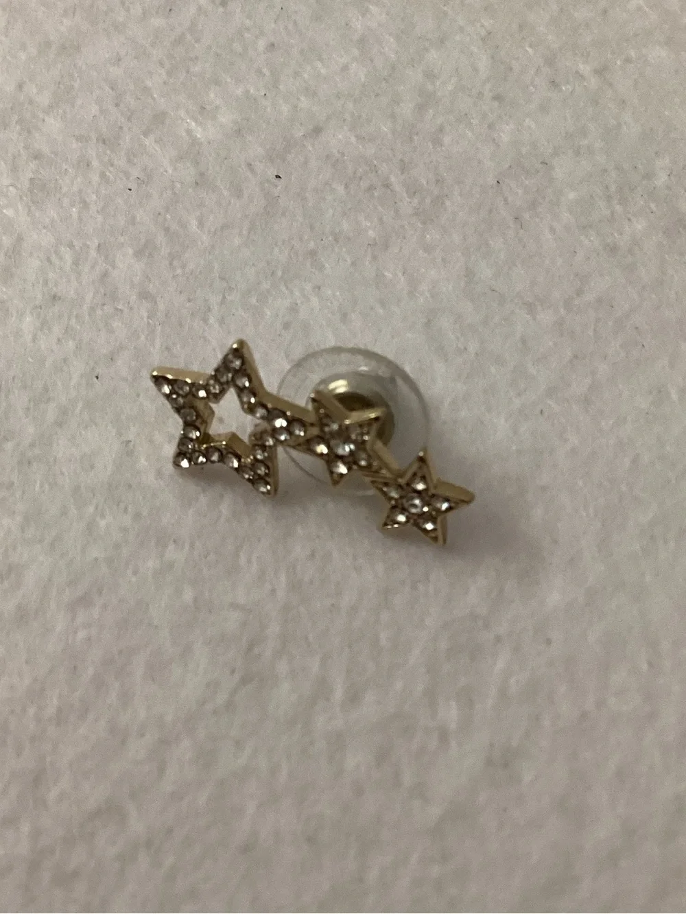 Emily in Paris Gold-Tone 2-Pc. Set Pavé Star Stud Single Earring & Ear Climber